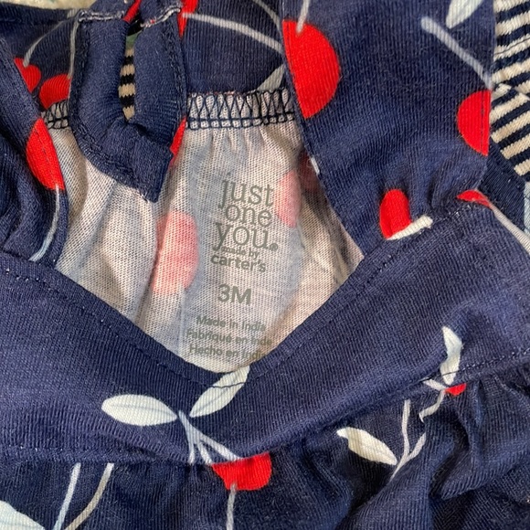 NWT carters 3 piece set with tank, bodysuit, and shorts - Picture 6 of 8